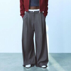 ZARA SIDE STRIPE BOXER PANTS Size S